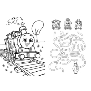 Imagine PUZZLE TREFL PRIMO 24 SUPER MAXI THOMAS SI PRIETENII