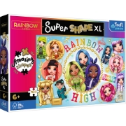 Imagine PUZZLE TREFL PRIMO SUPER SHAPE XXL 160 RAINBOW HIGH PRIETENELE COLORATE