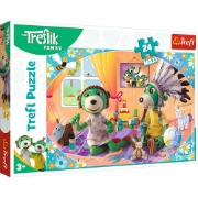 Imagine PUZZLE TREFL 24 MAXI TREFLIK FAMILIA FERICITA