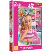 Imagine Puzzle Trefl 100 Barbie – Să o cunoaștem pe Barbie