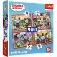 Imagine Puzzle Trefl 4in1 Thomas Trenulețele amuzante