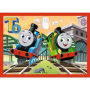 Imagine PUZZLE TREFL 4IN1 THOMAS TRENULETELE AMUZANTE