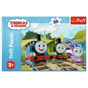 Imagine PUZZLE TREFL 30 THOMAS SI PRIETENII 