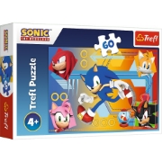 Imagine PUZZLE TREFL 60 SONIC IN ACTIUNE