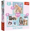 Imagine Puzzle Trefl 3in1 Pisicuțele drăgălașe