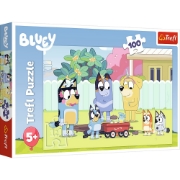 Imagine PUZZLE TREFL 100 BLUEY MINUNATA LUME A LUI BLUEY