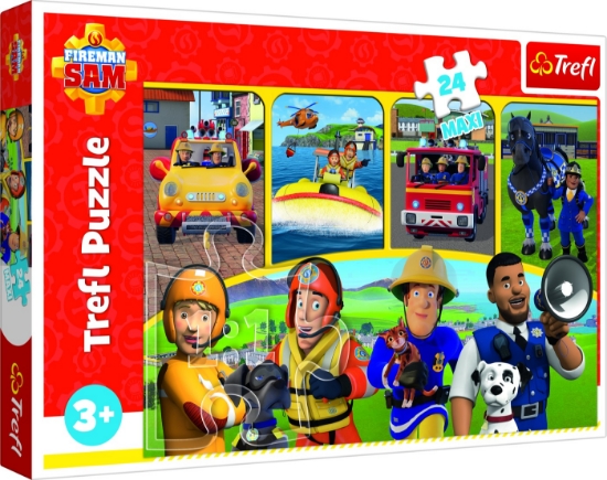 Imagine PUZZLE TREFL 24 MAXI POMPIERUL SAM