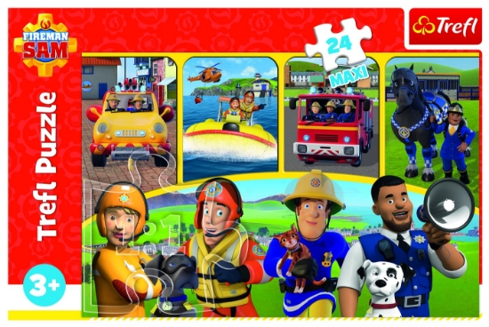 Imagine Puzzle Trefl 24 MAXI Pompierul Sam