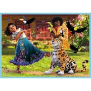 Imagine PUZZLE TREFL 4IN1 ENCANTO LUMEA MAGICA