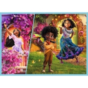 Imagine PUZZLE TREFL 4IN1 ENCANTO LUMEA MAGICA