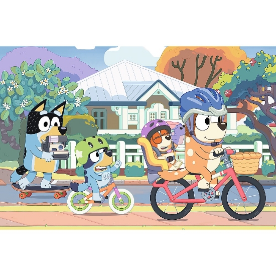 Imagine Puzzle Trefl 60 Bluey Minunata Bluey