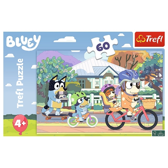 Imagine Puzzle Trefl 60 Bluey Minunata Bluey
