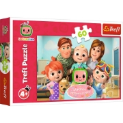 Imagine PUZZLE TREFL 60 COCOMELON O ZI MINUNATA