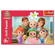 Imagine PUZZLE TREFL 60 COCOMELON O ZI MINUNATA