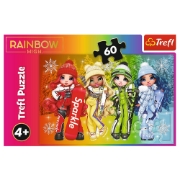 Imagine PUZZLE TREFL 60 RAINBOW HIGH PAPUSILE JUCAUSE