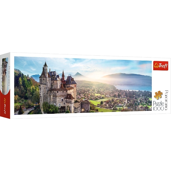 Imagine PUZZLE TREFL 1000 PANORAMA CASTELUL MENTHON