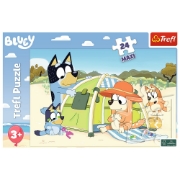 Imagine PUZZLE TREFL 24 MAXI BLUEY ZIUA CEA BUNA