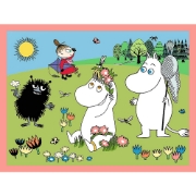 Imagine PUZZLE TREFL 2IN1 MEMO MOOMIN