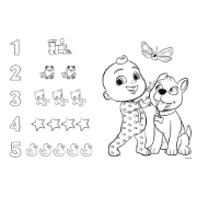 Imagine PUZZLE TREFL PRIMO SUPER GIANT 15 COCOMELON