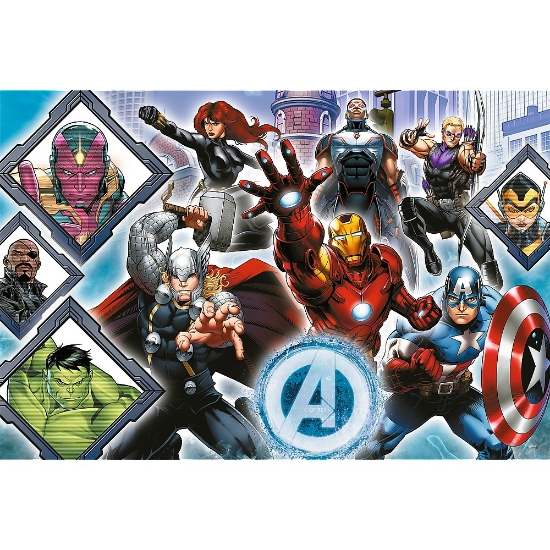 Imagine Puzzle Trefl Primo Super Shape XXL 104 Avengers