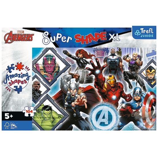 Imagine Puzzle Trefl Primo Super Shape XXL 104 Avengers
