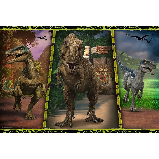 Imagine Puzzle Trefl Primo Super Shape XXL 104 Jurassic World