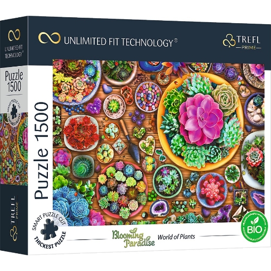 Imagine PUZZLE TREFL UFT 1500 LUMEA PLANTELOR