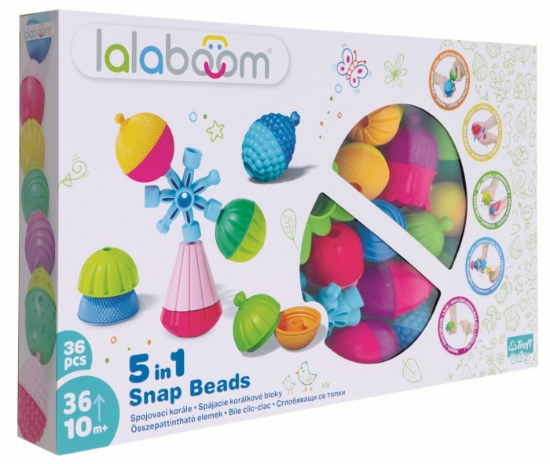Imagine LALABOOM JOC DE DEZVOLTARE BEBE MONTESSORI 36 PIESE