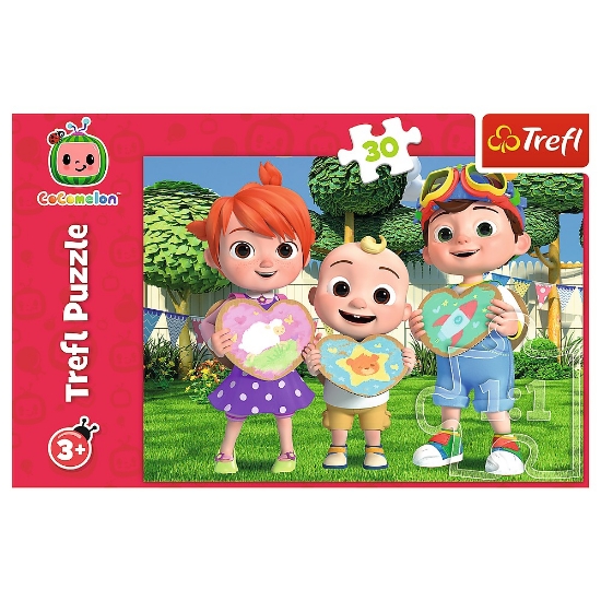 Imagine Puzzle Trefl 30 CoComelon – Să ne jucăm împreună