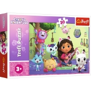 Imagine PUZZLE TREFL 30 GABBYS DOLLHOUSE CASA LUI GABBY