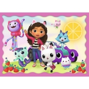Imagine PUZZLE TREFL 4IN1 GABBYS DOLLHOUSE AVENTURILE LUI GABBY