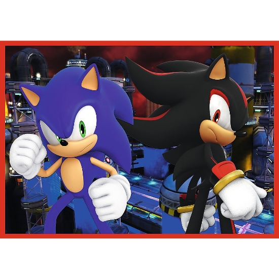 Imagine  Puzzle Trefl 4in1 Sonic – Aventurile lui Sonic