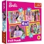 Imagine Puzzle Trefl 4in1 Barbie Minunata Lume