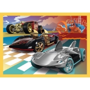 Imagine PUZZLE TREFL 4IN1 HOT WHEELS VEHICULE