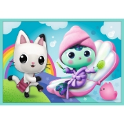 Imagine PUZZLE TREFL 10IN1 GABBYS DOLLHOUSE IN UNIVERSUL LUI GABBY