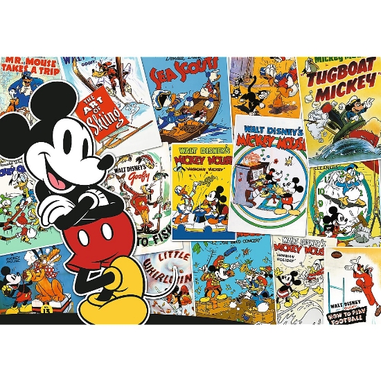 Imagine  Puzzle Trefl 1000 Disney Lumea lui Mickey
