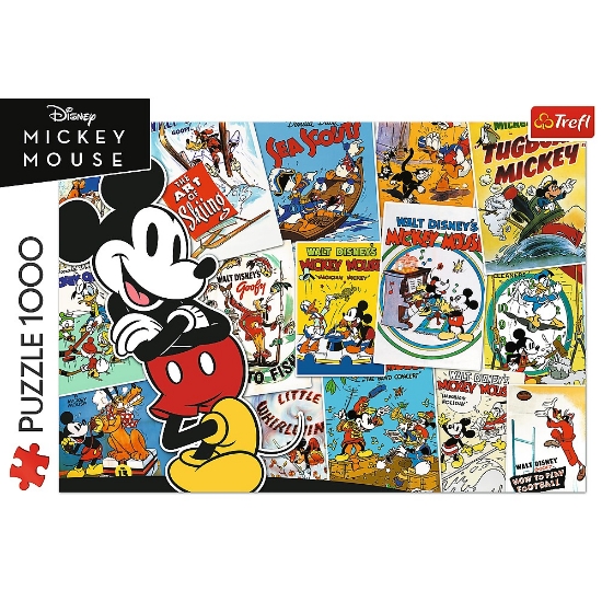 Imagine  Puzzle Trefl 1000 Disney Lumea lui Mickey