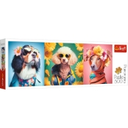 Imagine PUZZLE TREFL 500 PANORAMA SAPTAMANA MODEI CATEILOR