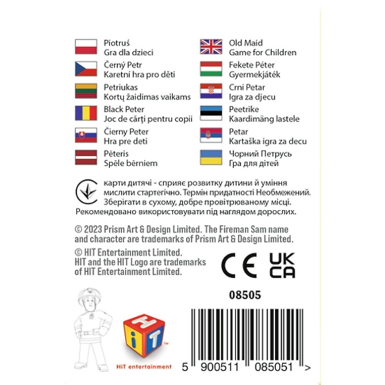 Imagine JOC DE CARTI PACALICI POMPIERUL SAM