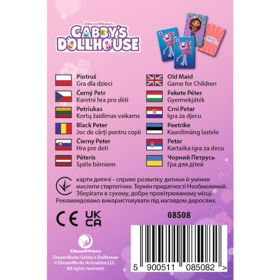 Imagine JOC DE CARTI PACALICI GABBYS DOLLHOUSE