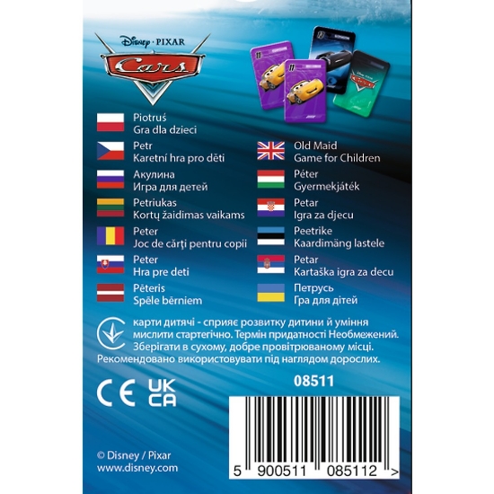 Imagine JOC DE CARTI PACALICI DISNEY CARS