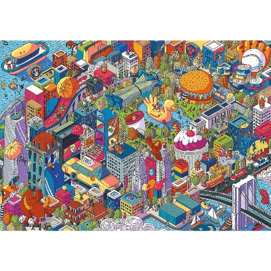 Imagine Puzzle Trefl 1000 UFT Eye Spy New York