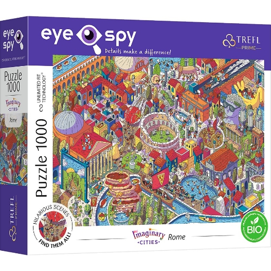 Imagine PUZZLE TREFL 1000 UFT EYE SPY ROMA