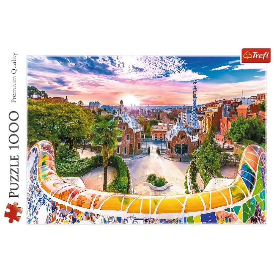 Imagine Puzzle Trefl 1000 Apus peste Barcelona