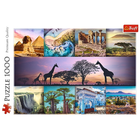 Imagine  Puzzle Trefl 1000 Africa