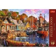 Imagine PUZZLE TREFL 1000 PREMIUM PLUS TEA TIME PORTUL MINUNAT