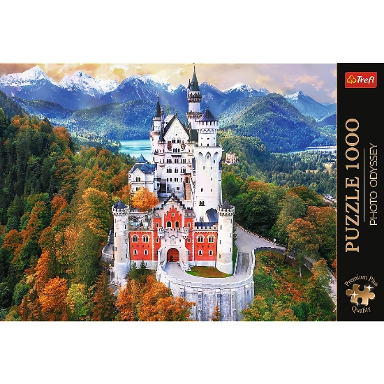 Imagine Puzzle Trefl 1000 Premium Plus Photo Odyssey Castelul Neuschwanstein Germania