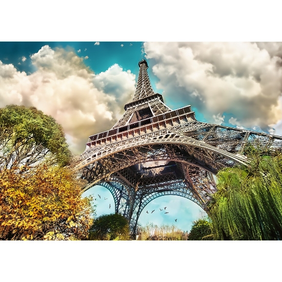 Imagine Puzzle Trefl 1000 Premium Plus Photo Odyssey Turnul Eiffel Paris