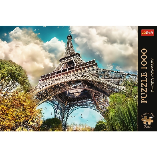 Imagine Puzzle Trefl 1000 Premium Plus Photo Odyssey Turnul Eiffel Paris