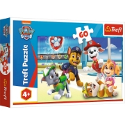 Imagine PUZZLE TREFL 60 PATRULA CATELUSILOR IN LUMEA CATEILOR